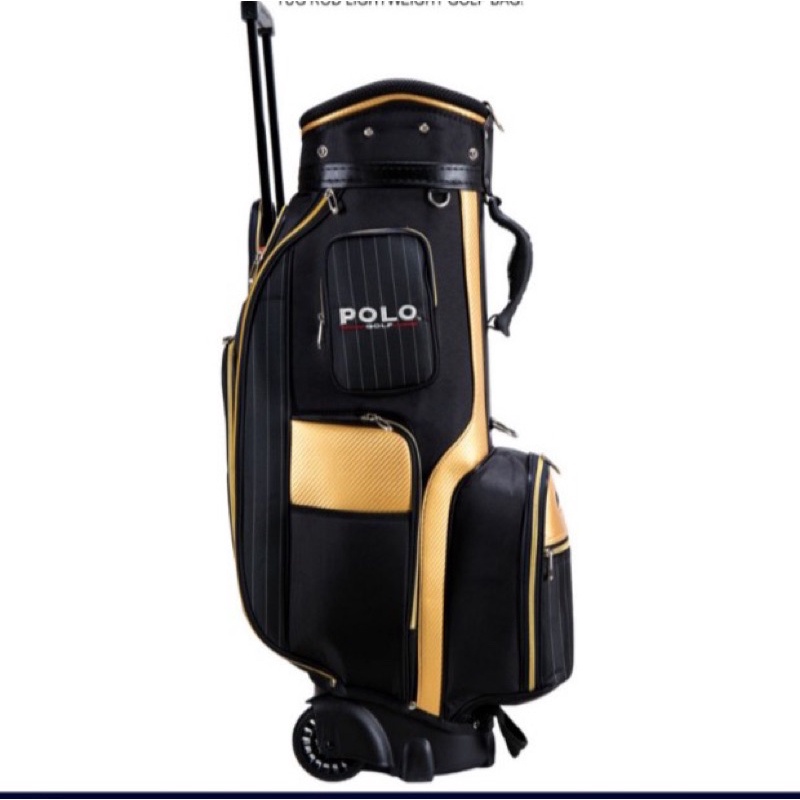 Túi gậy golf Polo chống nước,bánh xe kéo tiện lợi chất liệu vải dù siêu bền