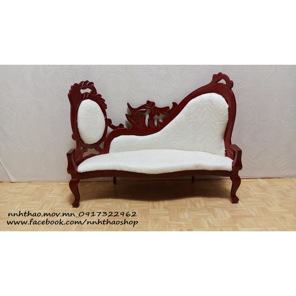 Miniature_Ghế dài (1:12)
