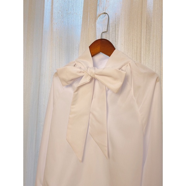 OTHER ME - Kanon bowknot shirt sơmi Kiểu Pháp buộc nơ | BigBuy360 - bigbuy360.vn