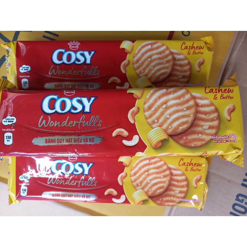 Bánh Quy Cosy hạt điều Wonderfull 163 gam