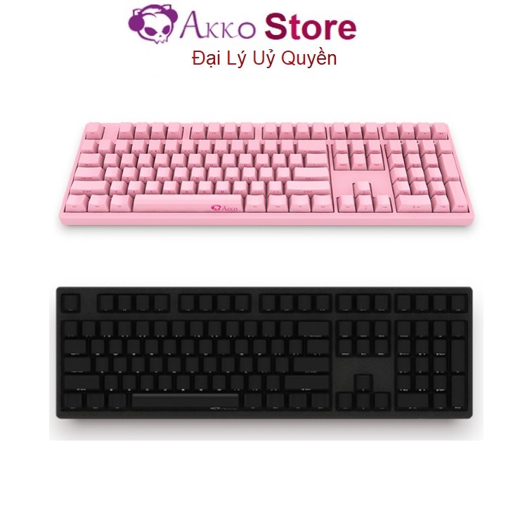 Bàn phím cơ AKKO 3108SP Pink / Black (Akko Switch v2 orange , Blue , Pink)