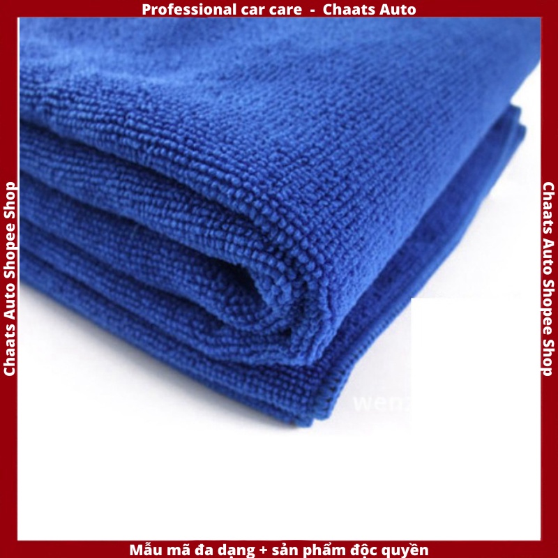 Khăn lau xe   Freeship  Khăn lau xe microfiber mềm mịn siêu thấm hút ( đa năng) 70cm x 30cm - màu ngẫu nhiên