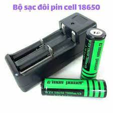 Bộ Sạc Đôi Đa Năng Dùng Cho Các Loại Pin Li-Ion 18650 / 16340 / 14500 - không kèm pin