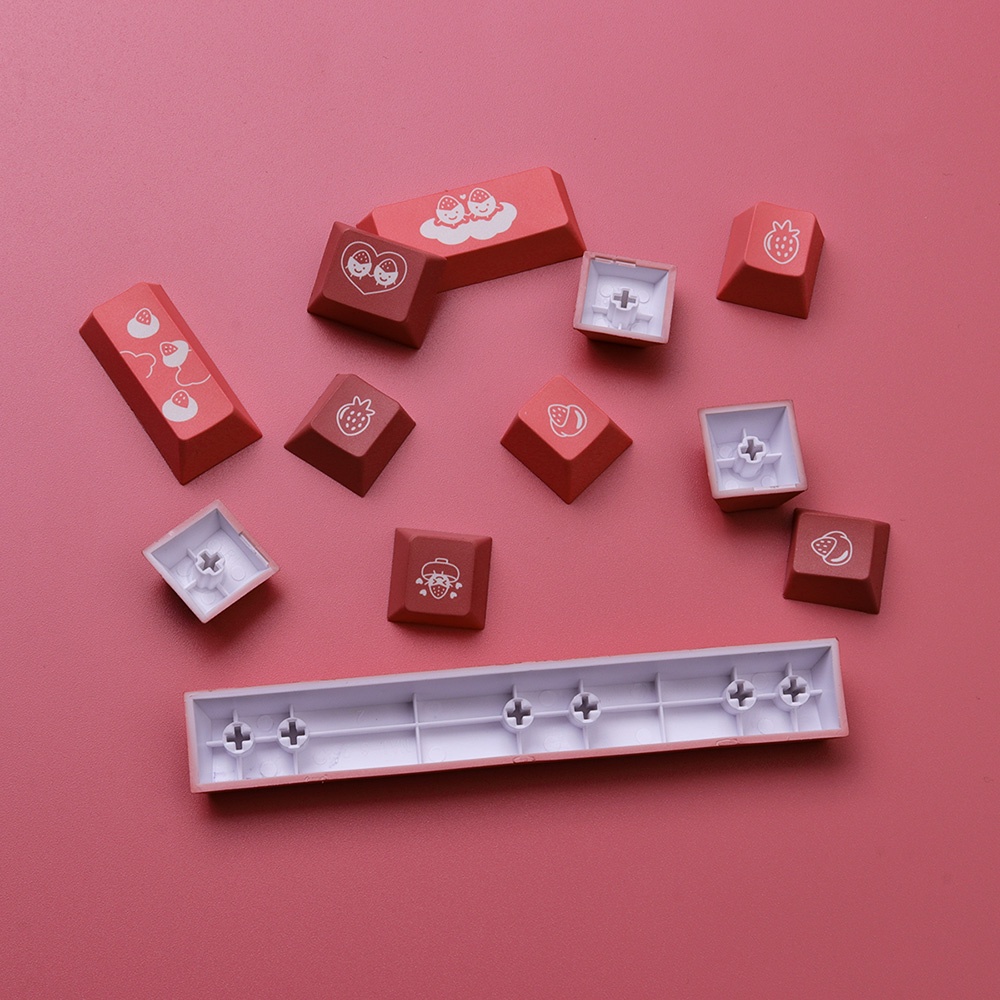 Bàn Phím 130 Phím Bằng Nhựa PBT In Họa Tiết Phong Cách Nhật Bản Cho Bàn Phím Cơ