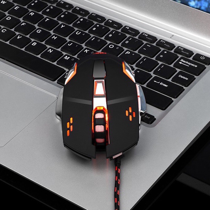 Chuột Gaming X3 Có Dây Bằng Kim Loại có đèn led đổi màu cho máy tính ,laptop