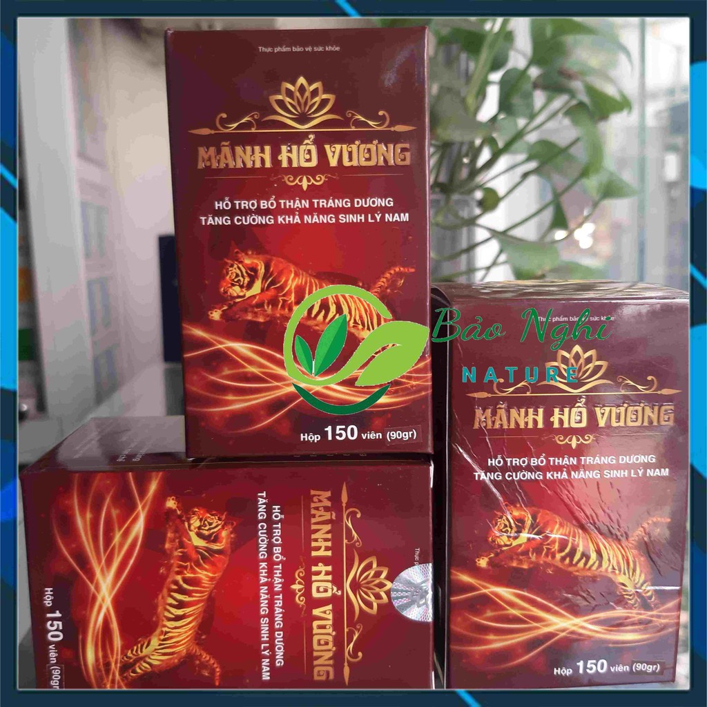 VIÊN SINH LÝ MÃNH HỔ VƯƠNG - Tăng Phong Độ Làm Chủ Cuộc Yêu Đam Mê Hừng Hực Như Mãnh Thú - CHÍNH HÃNG HỘP 150V [CHE TÊN] | BigBuy360 - bigbuy360.vn