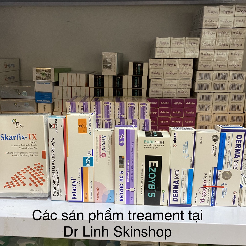 Chấm mụn Benzac Ac5 chứa benzoyl peroxide 5% Galderma TM13