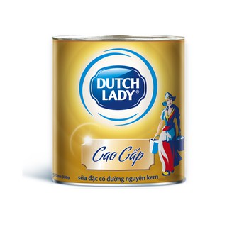 Sữa đặc cô gái Hà Lan Cao cấp hộp thiếc 380g, sữa đặc có đường nguyên kem