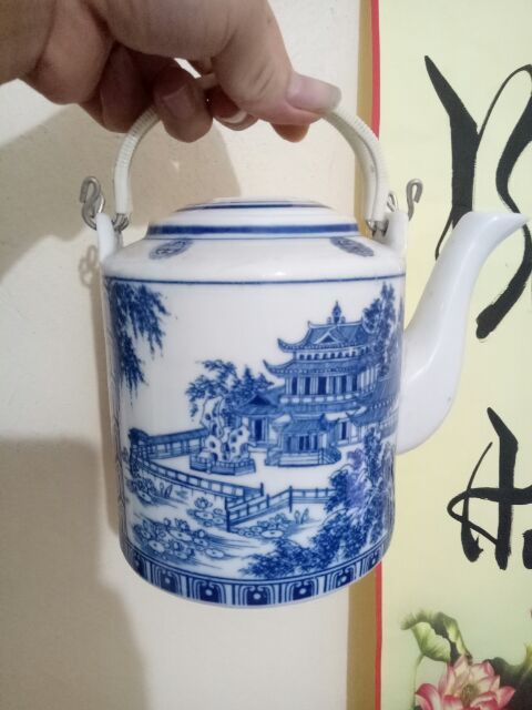 Ấm  tích  đựng  nước, Ấm  ủ  trà  1,5 l  bát tràng