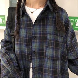 Áo flannel kẻ caro