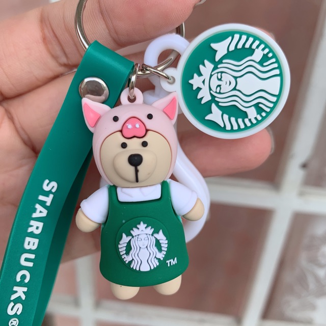 Móc Khoá Heo starbucks 12 con giap