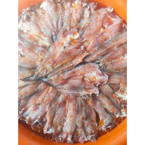 Một kí khô cá ngát Bến Tre, thịt nhiều, ướp đủ vị tiêu đường thơm ngon, bé, ngọt
