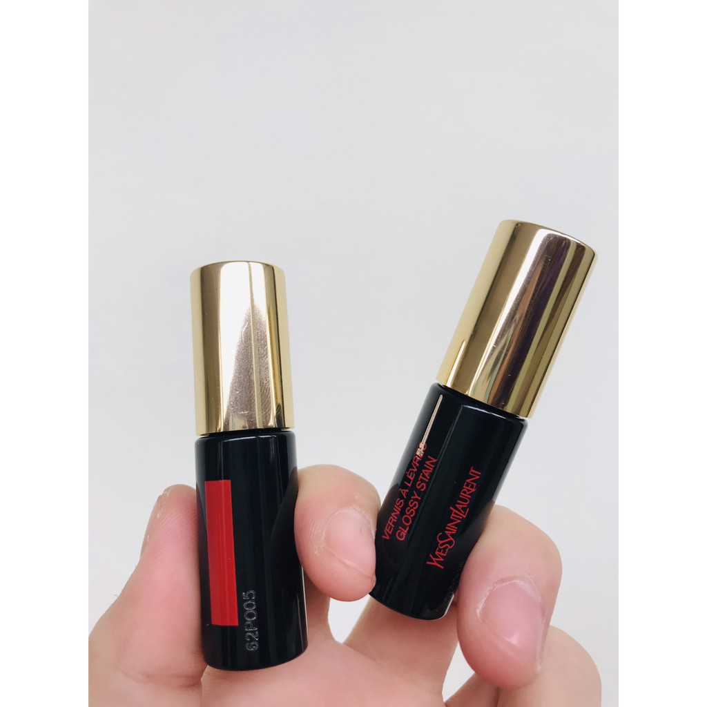 Son Kem Ysl 216 Màu Hồng Tro tatouage couture matte stain Mini