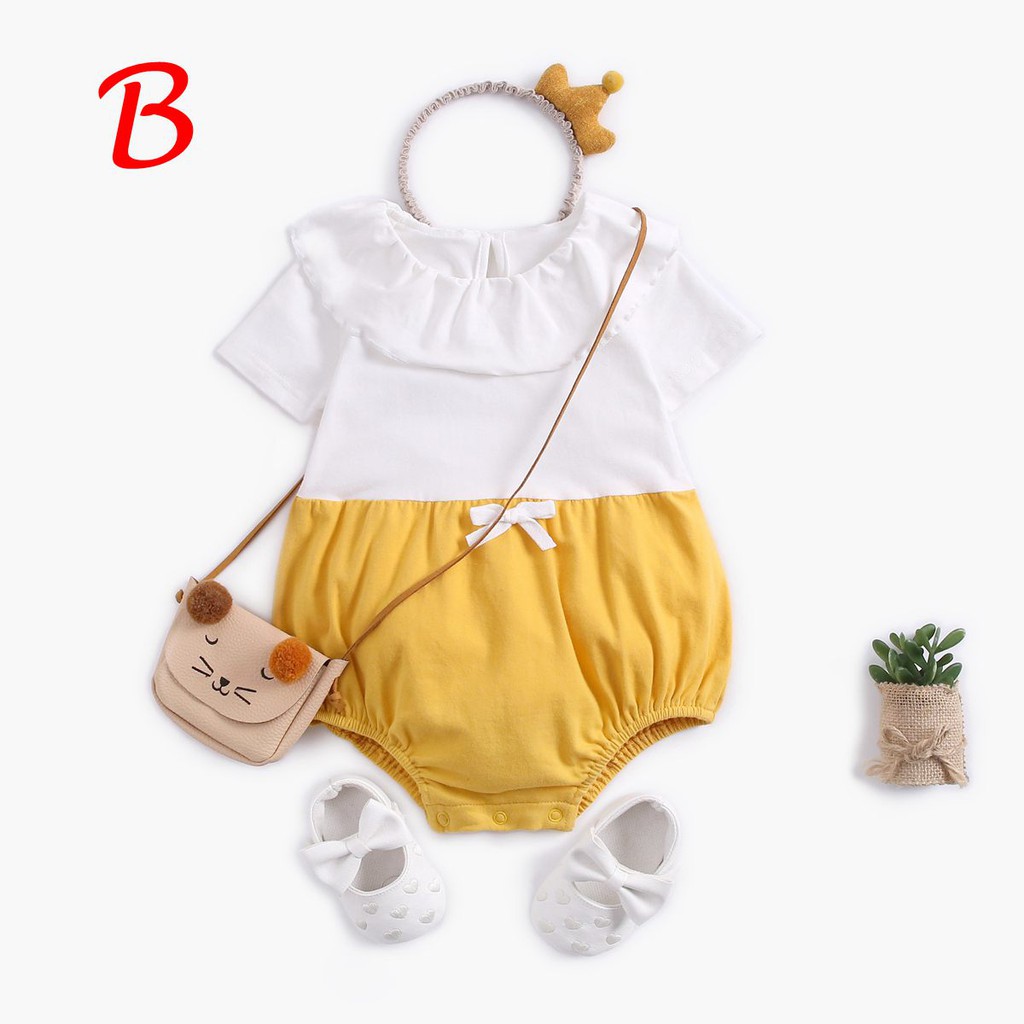 Jumpsuit Sanlutoz chất liệu cotton thời trang mùa hè xinh xắn cho bé gái