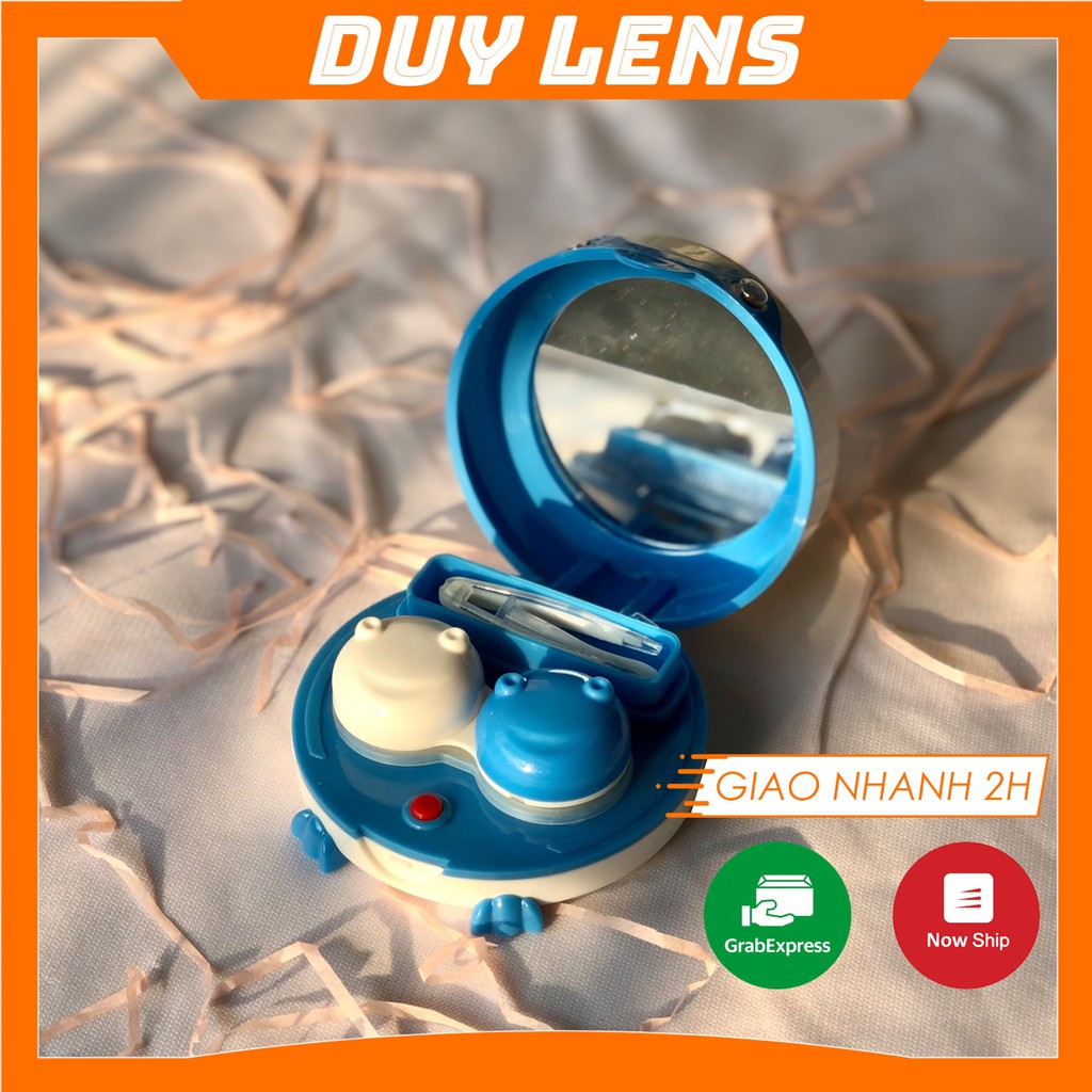 Máy rửa lens mắt tự động bằng pin DUYLENS - Máy rửa kính áp tròng Hàn Quốc chính hãng