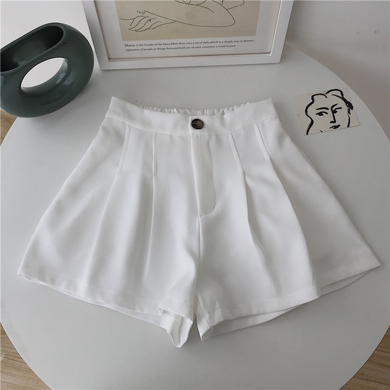 Quần Short Nữ Cạp Cao Lưng Thun Ống Rộng Xếp Ly Thời Trang Sugal SHORT NU 017V3