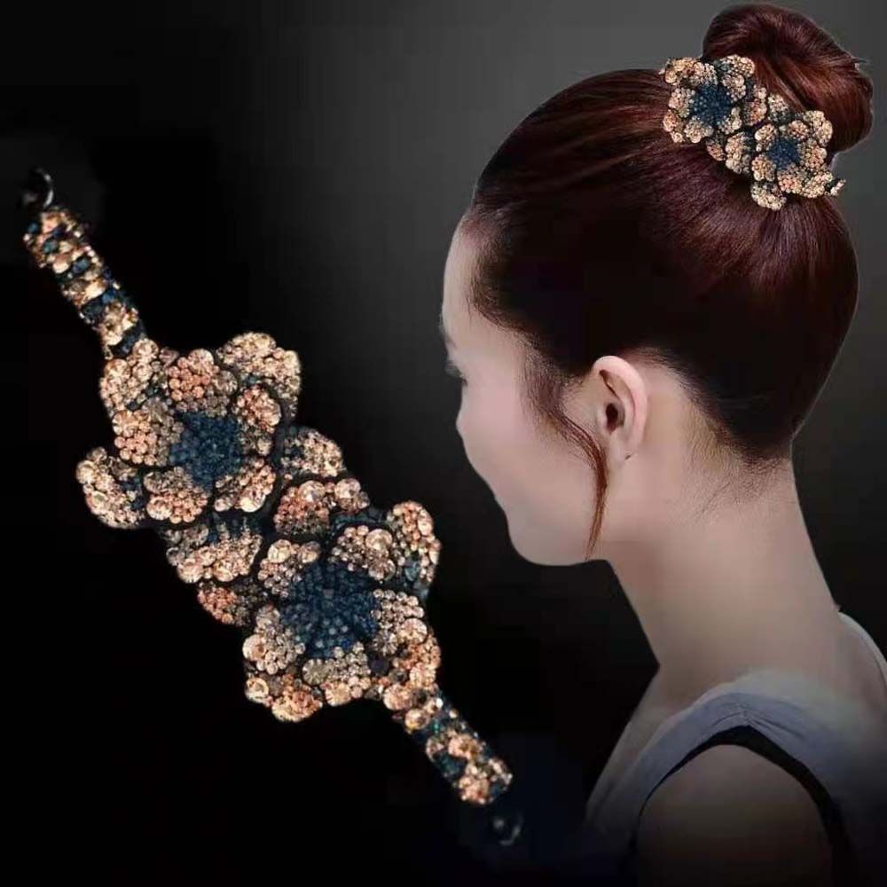 Kẹp tóc hình hoa phong cách Hàn Quốc cổ điển sang trọng dành cho nữ