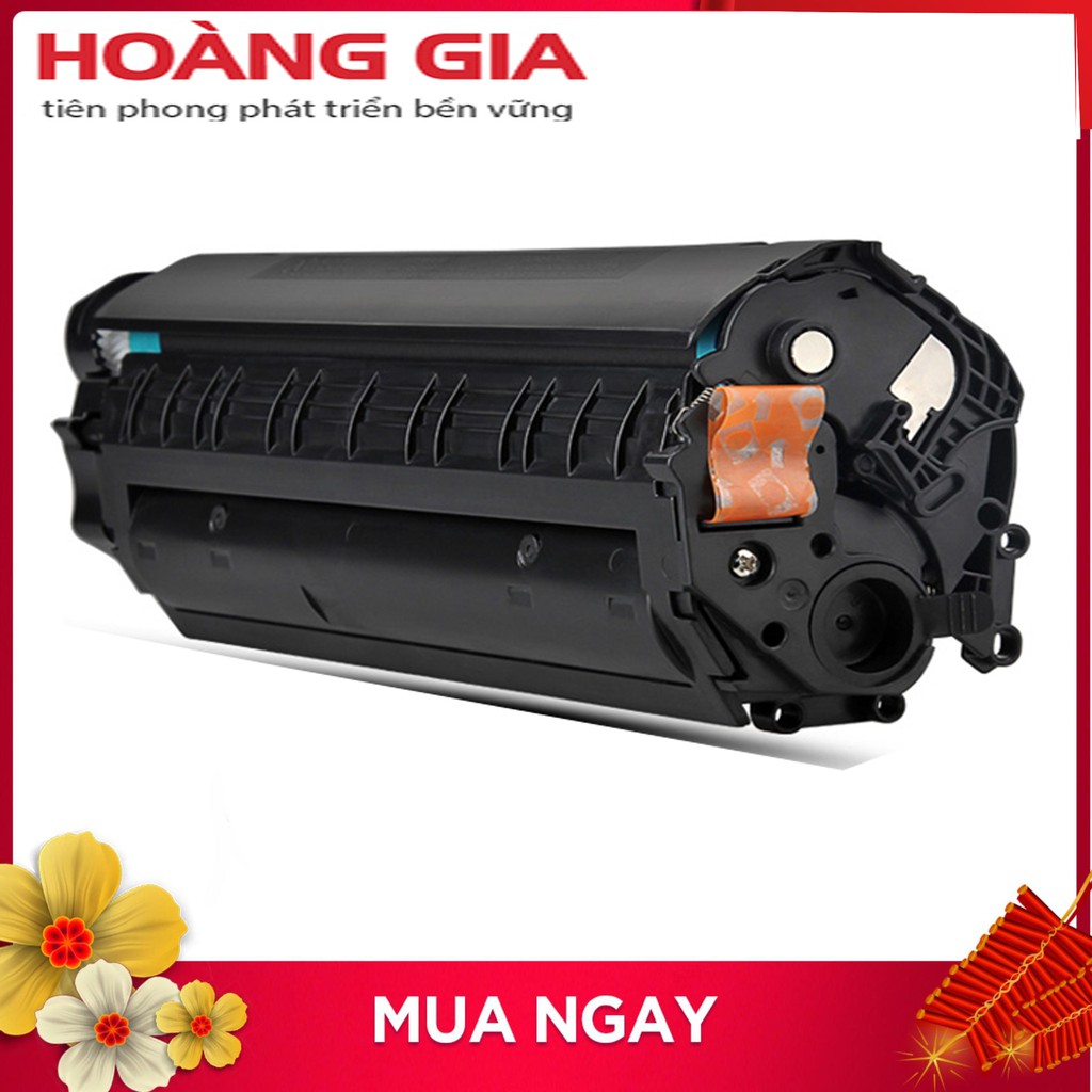 HỘP MỰC 12A - HỘP MỰC MÁY IN CANON 2900, CÓ LỖ ĐỔ MỰC THẢI VÀ NẮP ĐỔ MỰC VÀO,HP 1010, 1015, 1012, 3015, 3020