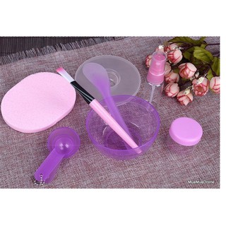 Bộ Dụng Cụ Trộn Mặt Nạ Đắp Mặt 9 Món