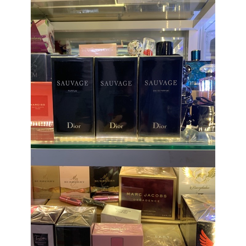 Nước Hoa Nam Dior Sauvage EDT-EDP-Parfum 100ML - Nam Tính, Mạnh Mẽ