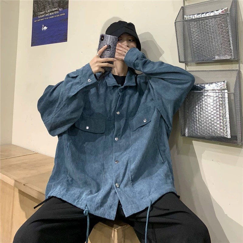 Áo Khoác Bomber Nam Nữ - Áo Khoác Kaki Unisex Trơn Nhung 2 Màu Siêu Hot - LP.STORE ( kèm ảnh thật ) | BigBuy360 - bigbuy360.vn