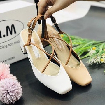CAO GÓT 5P MŨI NGANG DÂY CHÉO SDCG023 (Size 36-39)