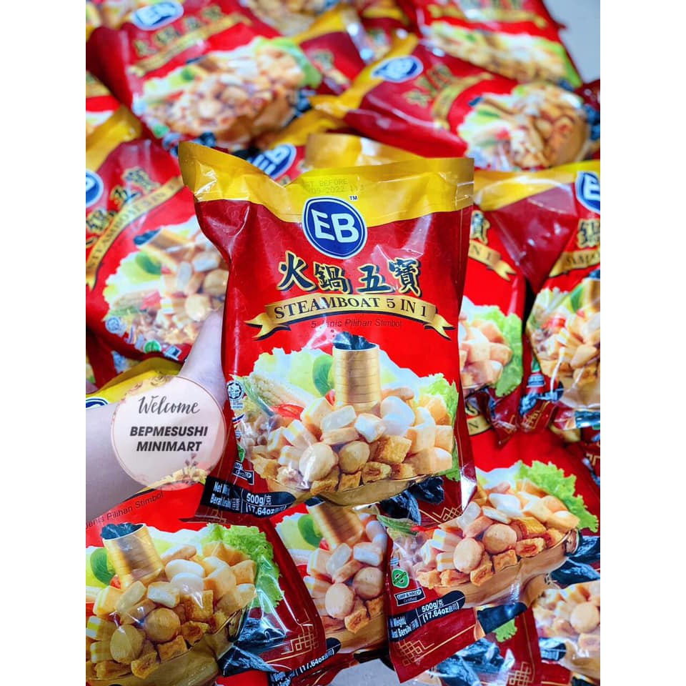 Đậu hũ mix vị/sanwhich cá/tôm hùm hàng EB siêu ngon túi 500gr