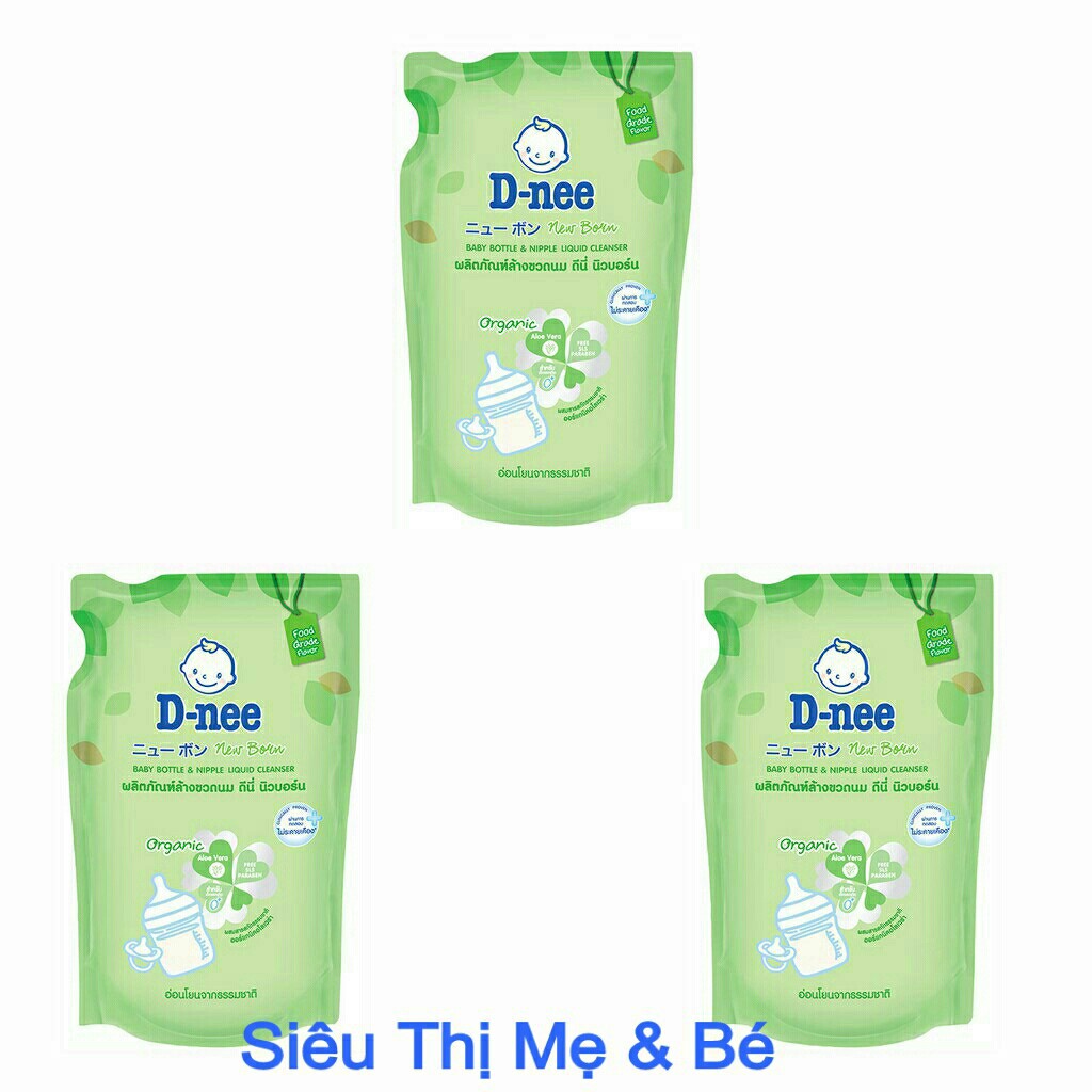 Nước rửa bình sữa Dnee cho bé Chai 620ml