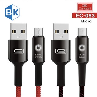 Cáp Earldom EC-063i tự ngắt Lightning /Micro/ Type-C