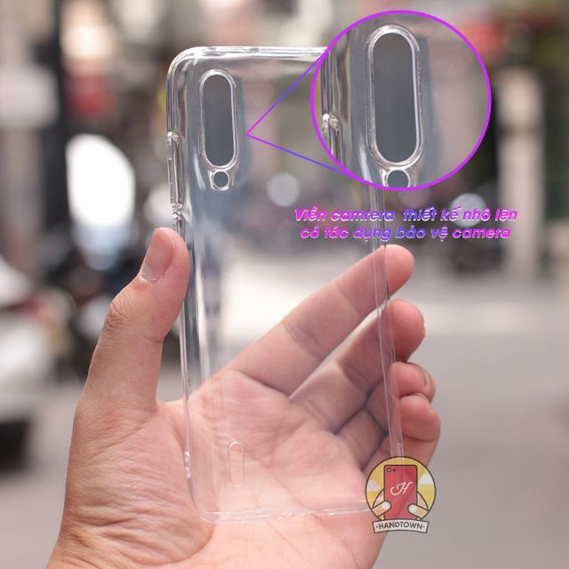 Ốp lưng dẻo Xiaomi Mi CC9 mỏng trong suốt ( Loại A )