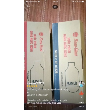 Ruột phích rạng đông các loại giá sỉ