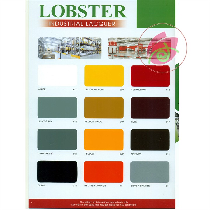 Sơn thơm công nghiệp Lobster 800ml - 1 lon