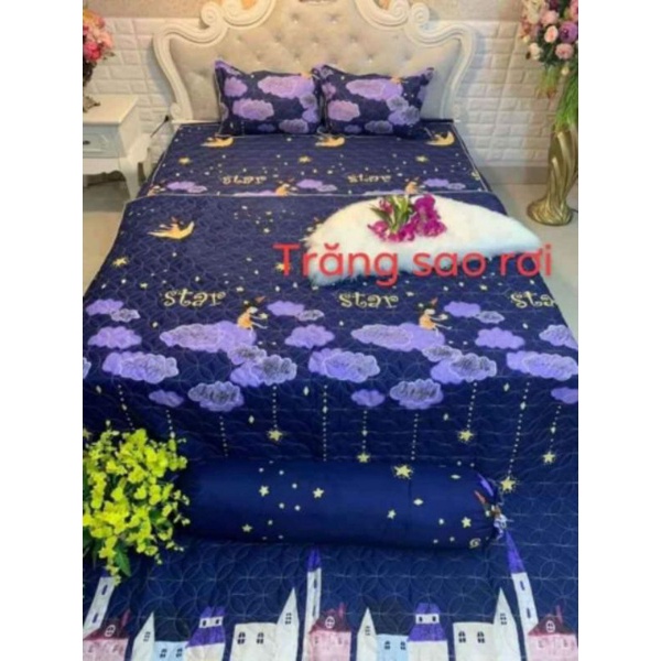 Bộ chăn ga gối hè 5 món