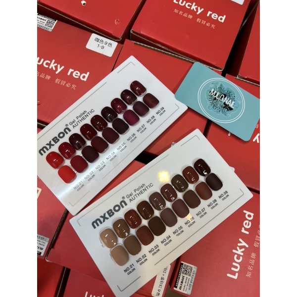 Sét sơn mxbon đỏ