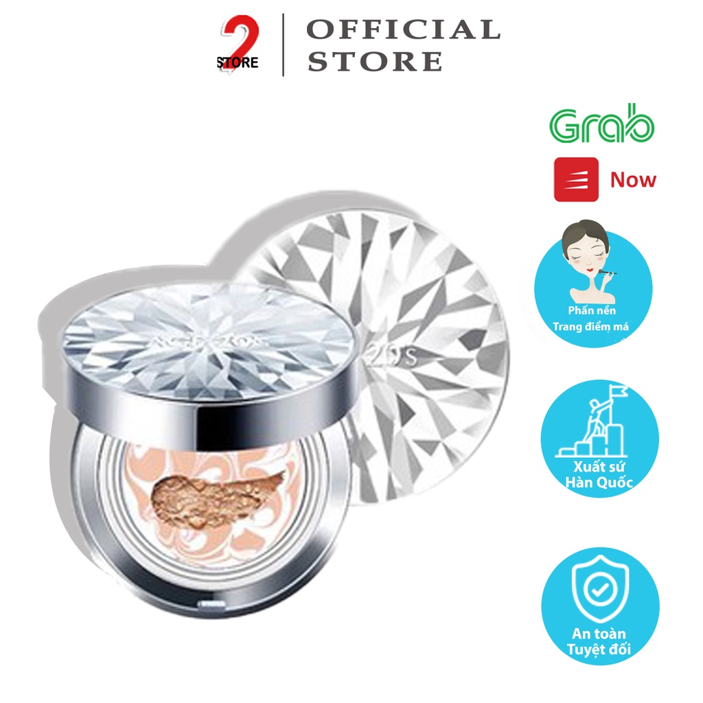 Phấn nền lạnh AGE 20's Essence Cover Pact Diamond Edition