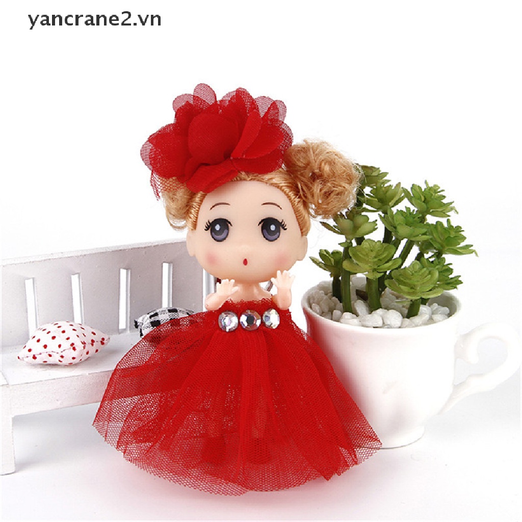 Búp Bê Ddung Mini 12cm Có Móc Khóa / Điện Thoại Dễ Thương