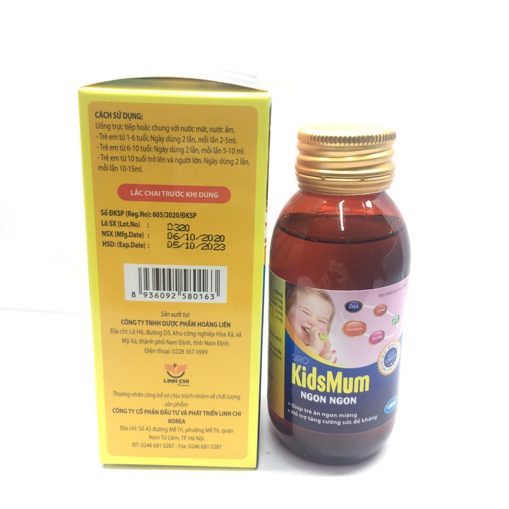 KidsMum ngon ngon lọ 100ml