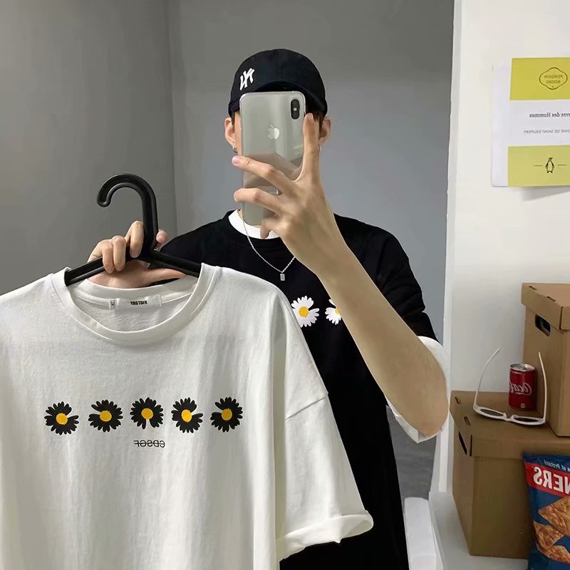 Áo thun tay ngắn phong cách thời trang mùa hè size M-5XL