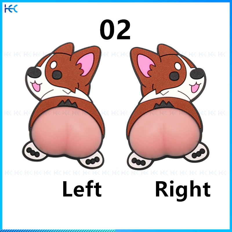 Miếng Dán Cao Su Dễ Thương Chống Va Chạm Chống Trầy Cho Cửa Xe Hơi