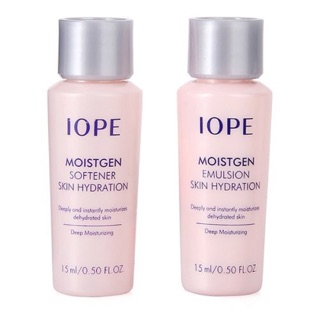 Bộ dưỡng ẩm IOPE nước hoa hồng + sữa dưỡng IOPE ( Tách set, không hộp)