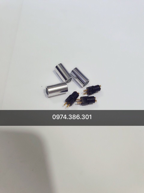 Jack tắc tai nghe 2 chân cao cấp Taiwan mạ vàng 24k. Báo giá 1 cái.