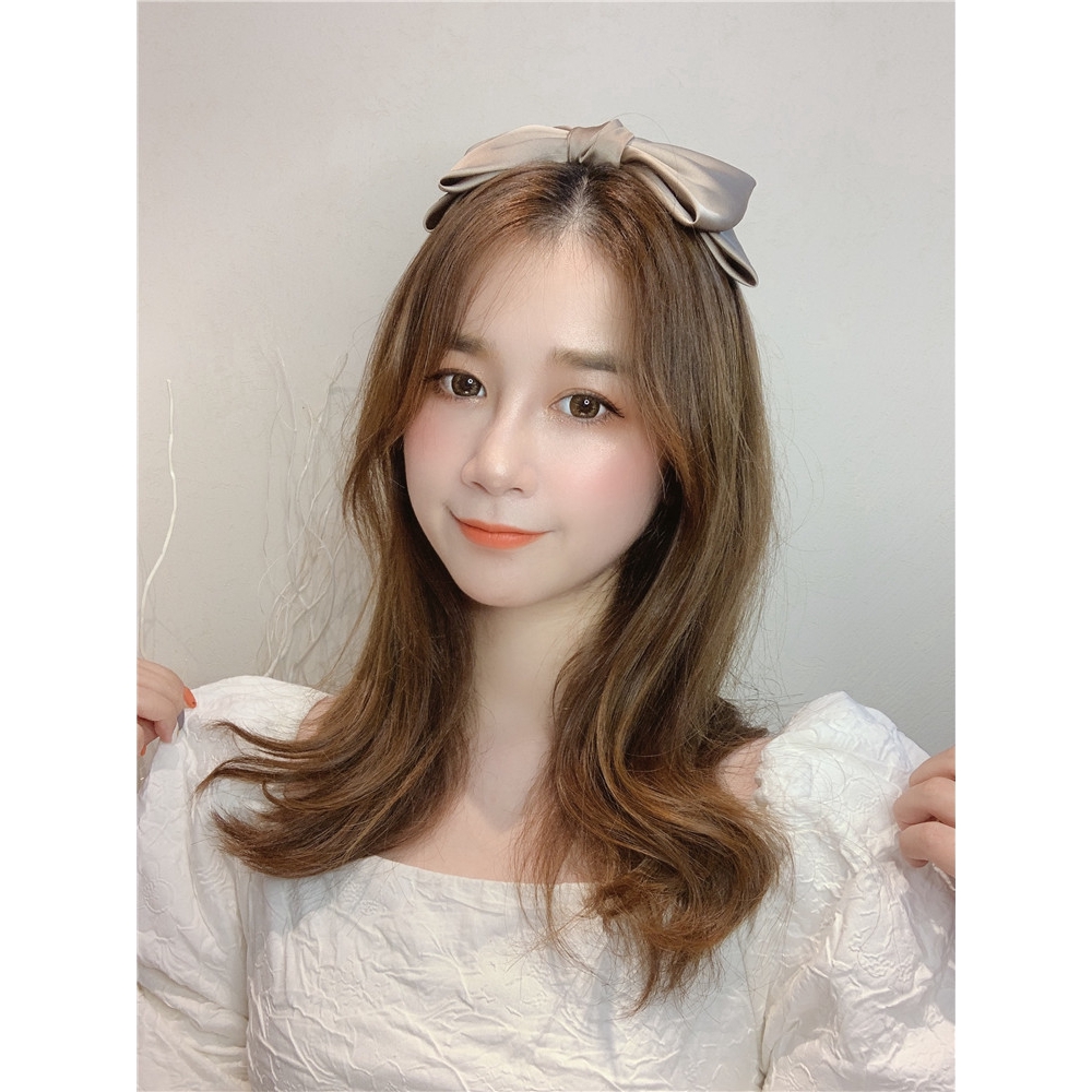 Cài tóc nơ đơn giản màu đen