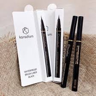 Kẻ mắt nước Karadium Waterproof Brush Liner Black