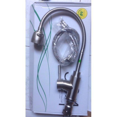 Vòi rửa chén nóng lạnh lò xo inox 304 + TẶNG KÈM 2 DÂY CẤP NƯỚC | BigBuy360 - bigbuy360.vn