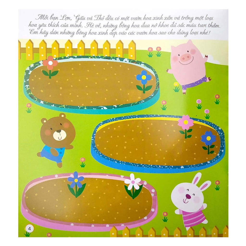 Sách- Miếng Dán Thần Kì - Phát Triển Chỉ Số Cảm Xúc EQ (3-4 Tuổi)