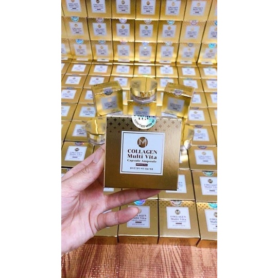 TINH CHẤT DƯỠNG DA MỀM MỊN CHỐNG LÃO HÓA COLLAGEN AMMUD MULTI VITA JMsolution