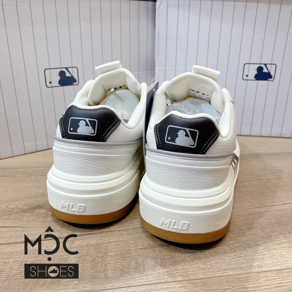 [CHÍNH HÃNG] Giày thể thao Sneaker MLB CHUNKY LINER màu Vintage Kem Đế Gum - Code: 3ASXCA12N - 50IVS