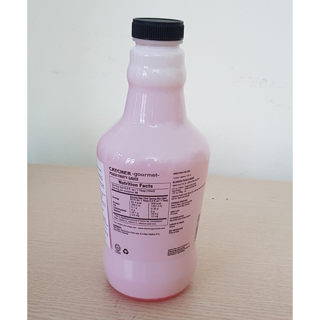 Sốt Đào - Catcher Gourmet Peach fruity sauce