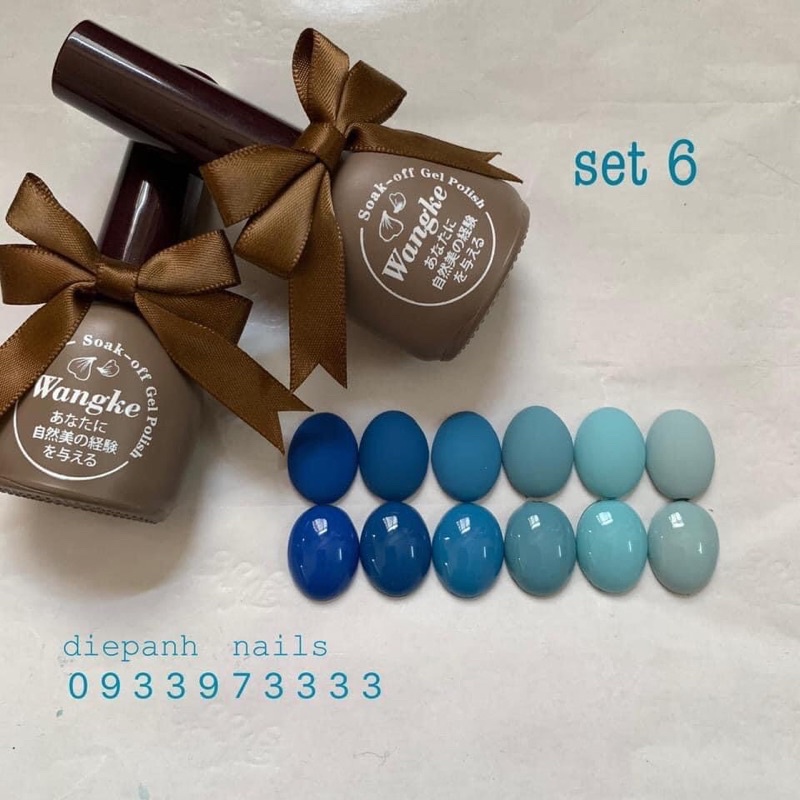 Set sơn nơ mini