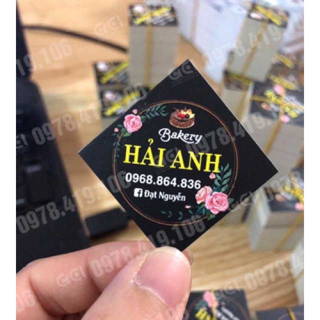 Mác tag giấy quần áo  36k/100 cái. IN TỐI THIỂU 300 CÁI